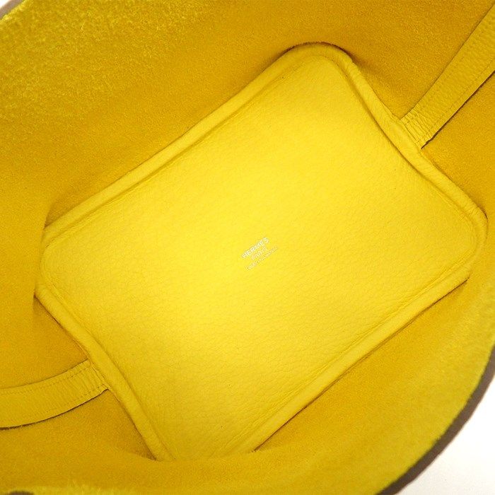 HERMES Picotin Lock PM in Limone Yellow - 2024 Edition