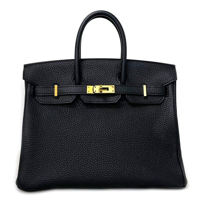 HERMES Birkin 25 Handbag - 2018 Black Togo with Gold Hardware