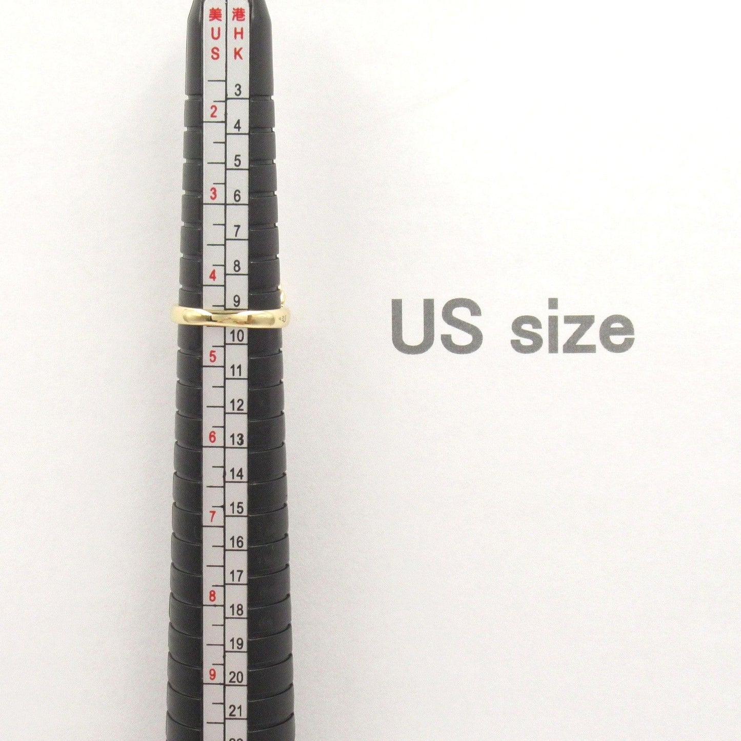 SEIKO Heart Diamond Ring in 18K Yellow Gold - Size 7.5