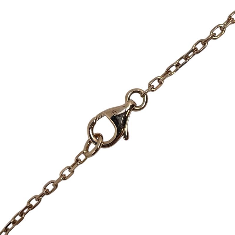 Cartier Love Series Diamond Hoop Necklace in 750PG