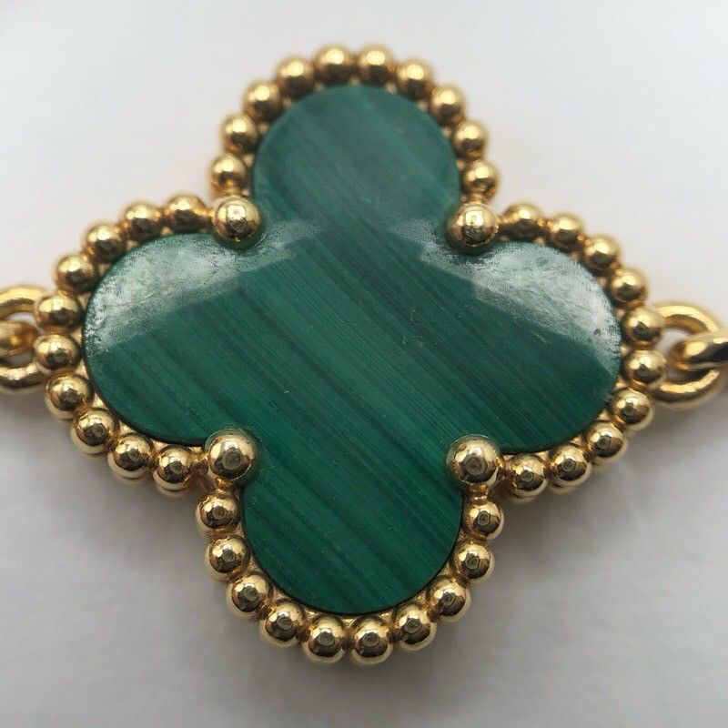 Van Cleef & Arpels Vintage Alhambra 5-Panel Bracelet in K18 Gold