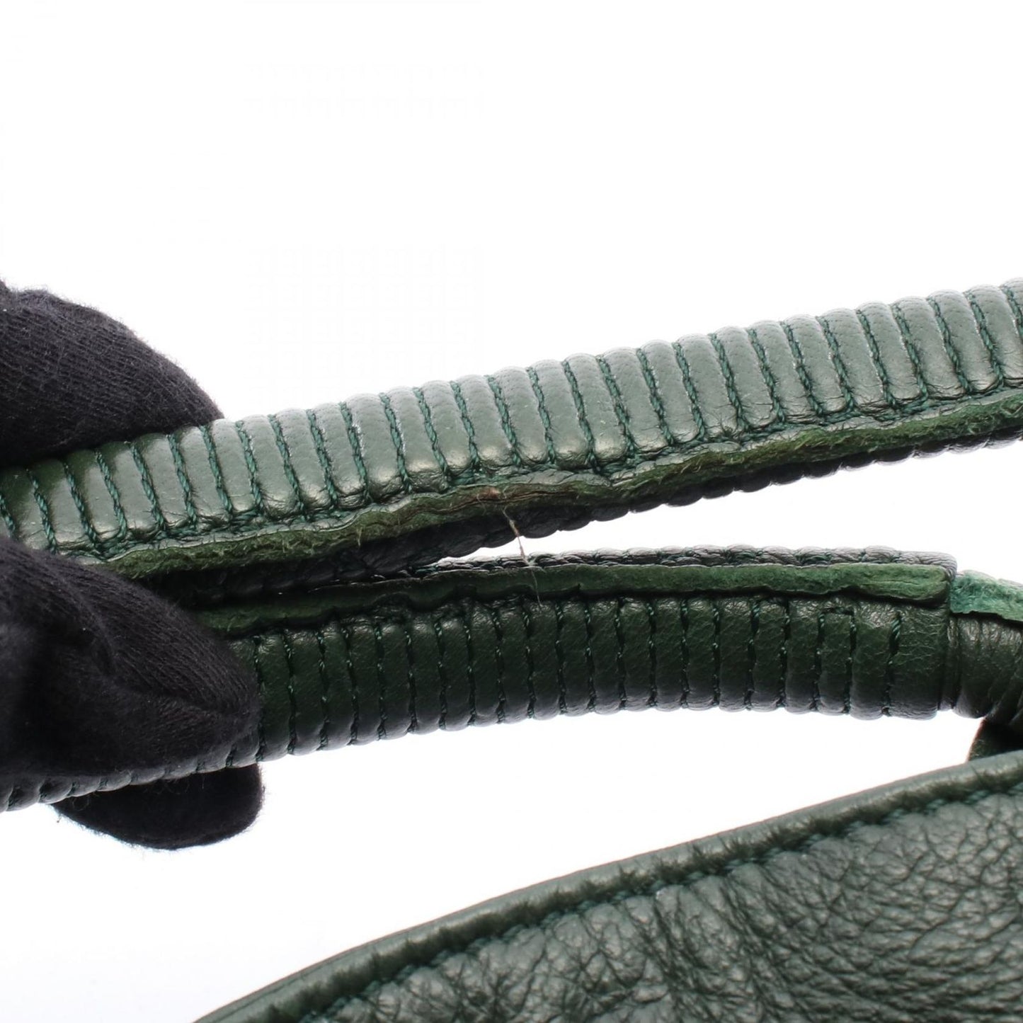 LOEWE Nappa Aire Handbag in Green Leather - Timeless Elegance