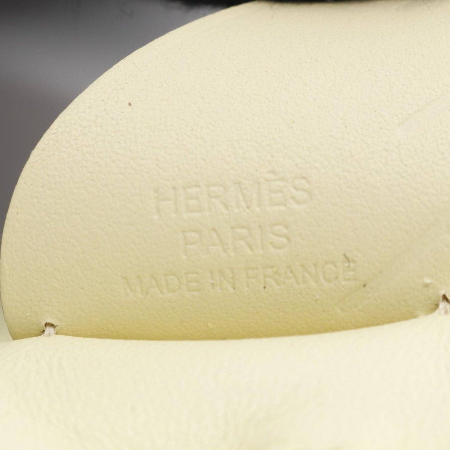 HERMES Rodeo Pegasus PM Charm in Yellow Milton - Unused Luxury