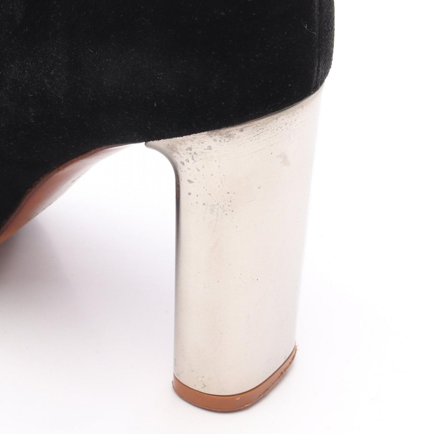 CELINE BAMBAM Black Suede Boots - Timeless Elegance