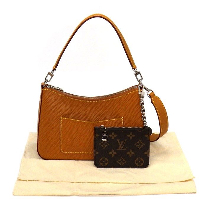 Louis Vuitton Marelle M80794 Gold Miel Epi Leather Shoulder Bag