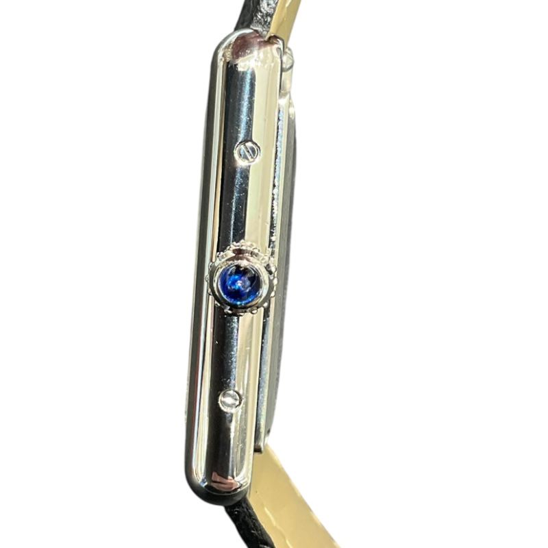 Cartier Tank Must LM WSTA0041 White Stainless Steel Women's Watch