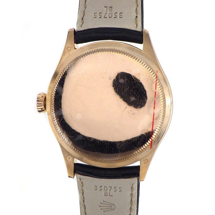 Rolex Cellini 50705RBR - Pink Gold with Diamond Bezel