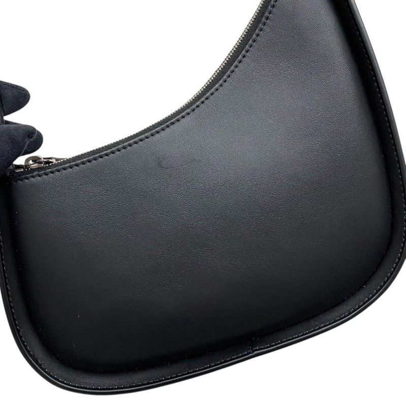 THE ROW Half Moon Bag in Black Calf Leather - Exquisite Craftsmanship