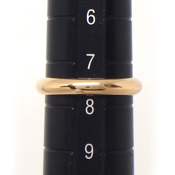 Tiffany & Co. Heart Lock Ring in K18 Pink Gold - Size 7.5