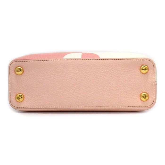 Louis Vuitton Capucines BB Giant Monogram Flower Handbag - Pink