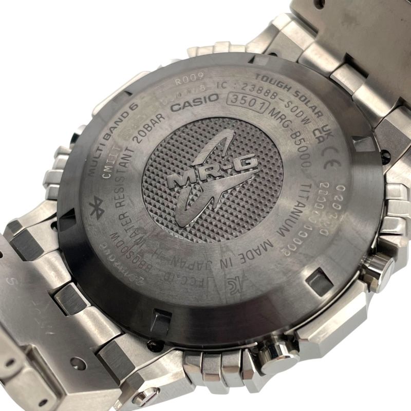 CASIO G-SHOCK MR-G MRG-B5000D-1JR - Black Titanium Luxury Watch