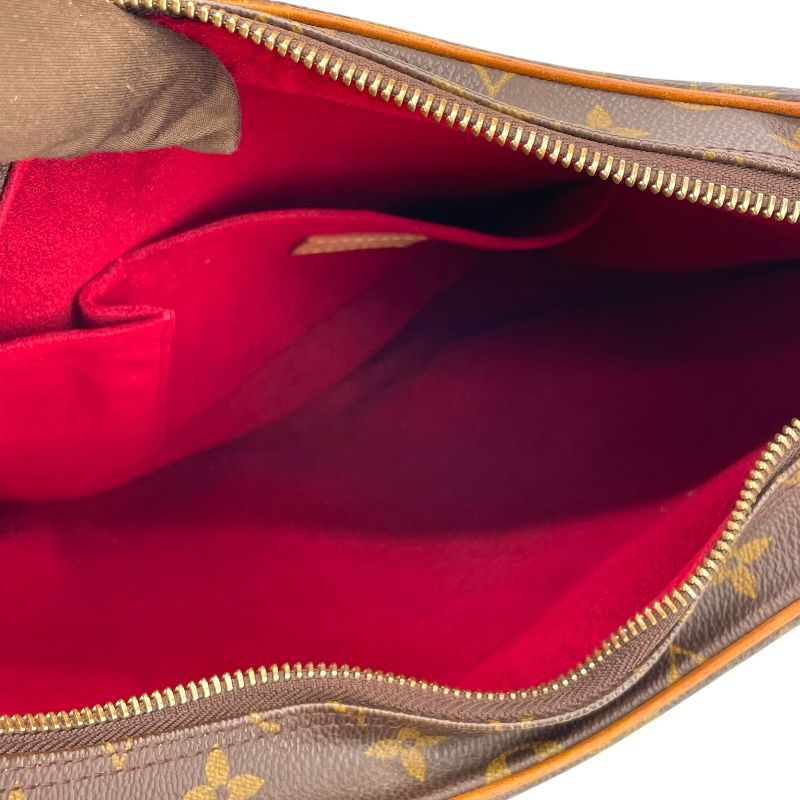 Louis Vuitton Croissant GM Monogram Canvas Tote Bag - Brown