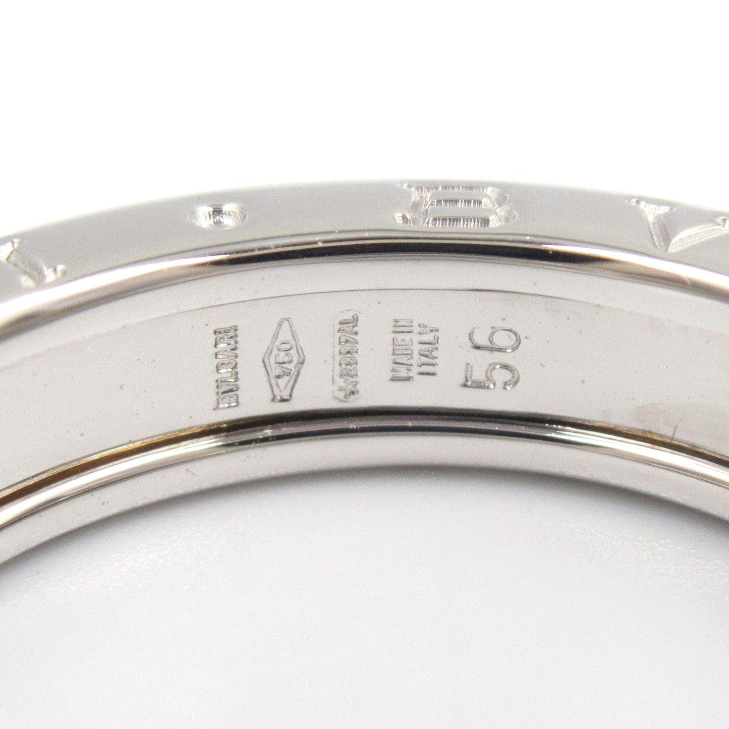 BVLGARI B-zero1 Ring in K18 White Gold - Timeless Elegance