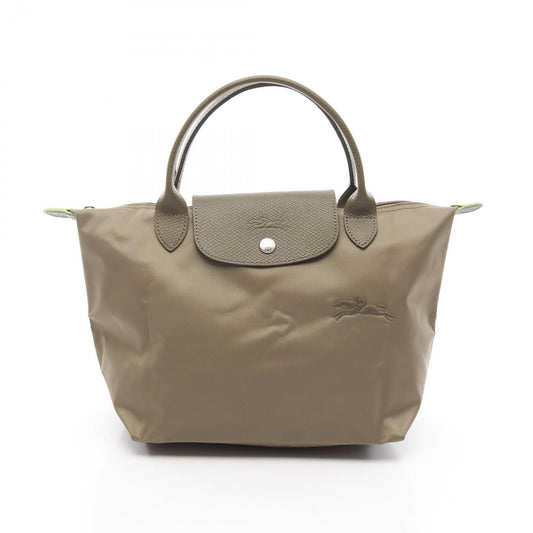 Longchamp Le Pliage Green S Top Handle Tote Bag - Artichoke