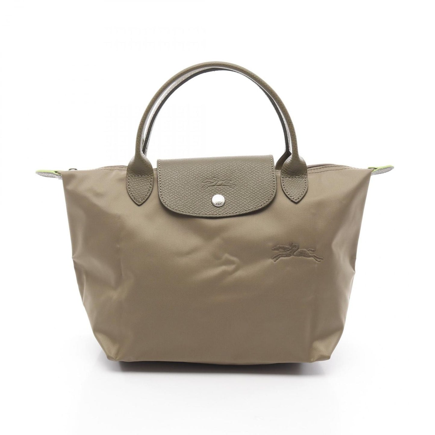 Longchamp Le Pliage Green S Top Handle Tote Bag - Artichoke