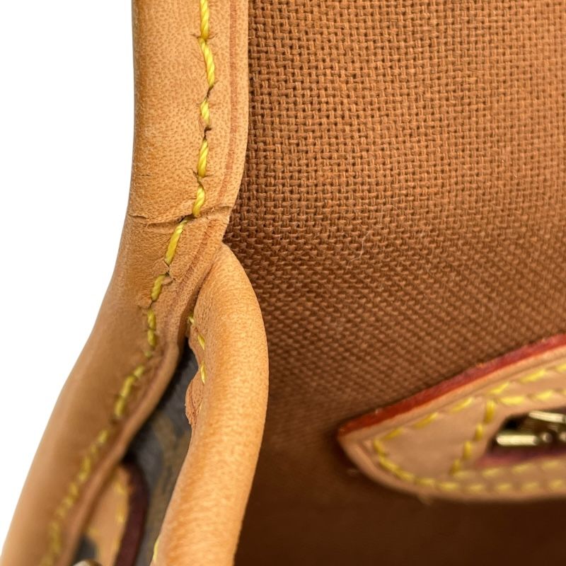 Louis Vuitton Monogram Saloniere Shoulder Bag - Brown