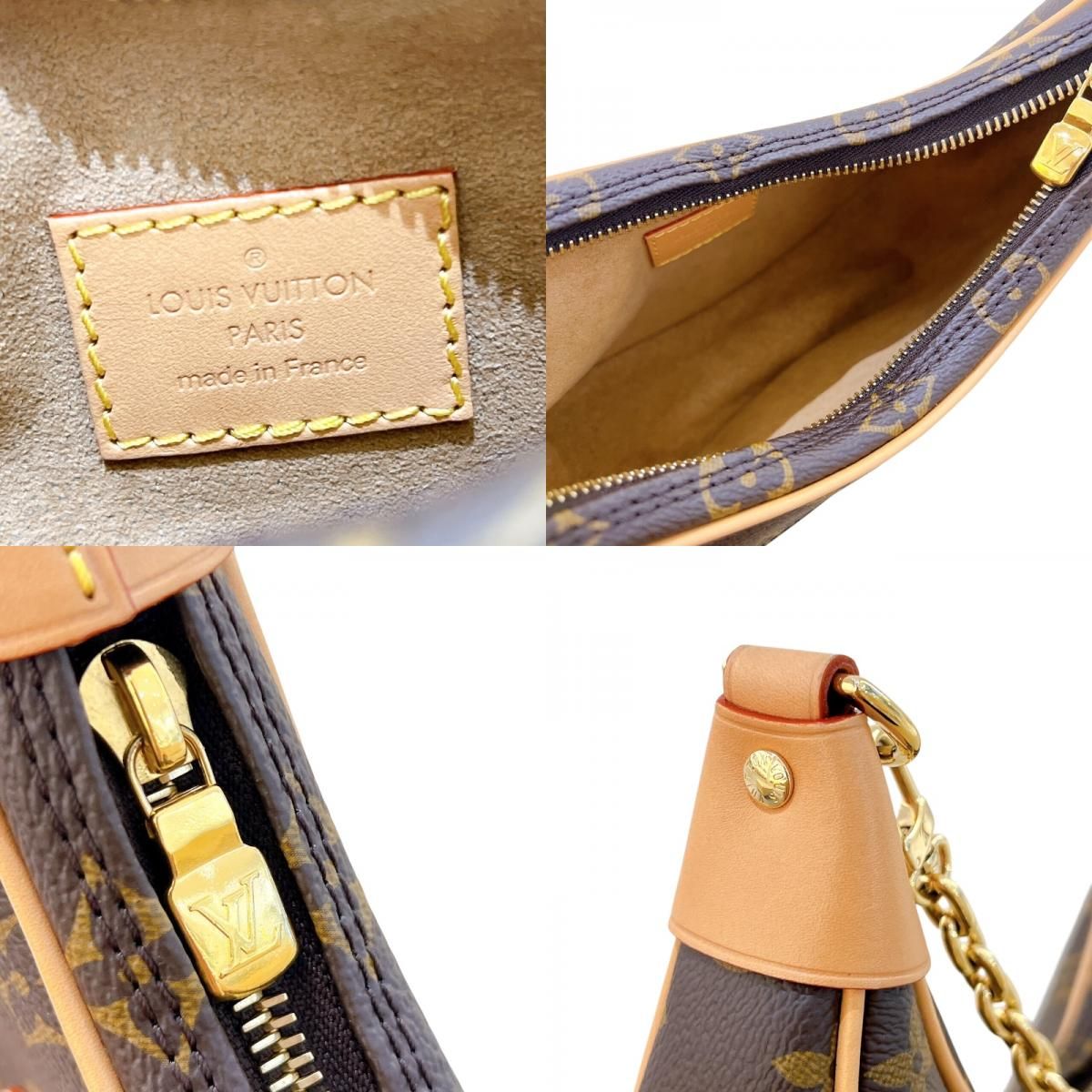 Louis Vuitton Loop M81098 Monogram Shoulder Bag - Brown & Gold