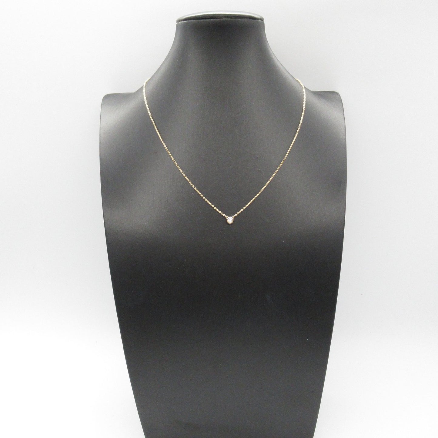 TIFFANY & CO. By the Yard Necklace in 18K Pink Gold with Diamonds