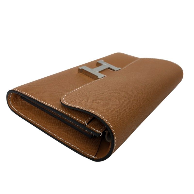 HERMES Constance To Go in Toffee with Silver Hardware - Authentic Luxury