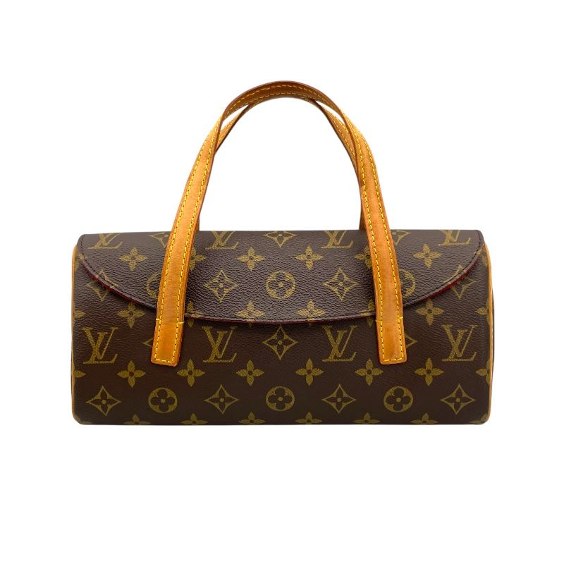 Louis Vuitton Sonatine M51902 Monogram Canvas Handbag - Brown
