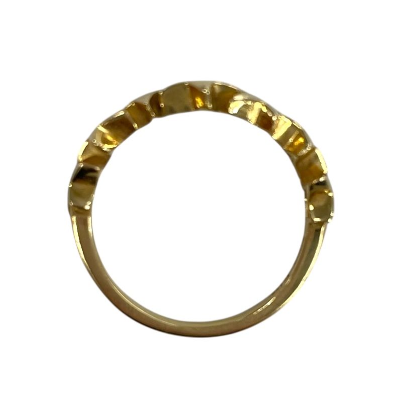 STAR JEWELRY K18 Gold Star Motif Pinky Ring - Exquisite Craftsmanship