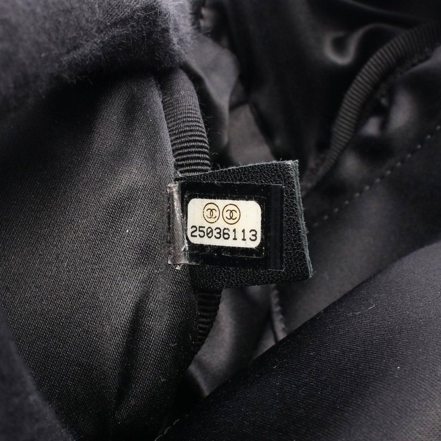 CHANEL Matelassé Black Nylon Backpack - Timeless Elegance