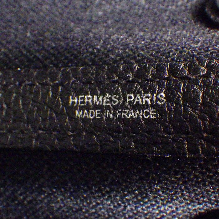 HERMES Garden Party TPM Handbag - Black Military Canvas, 2022