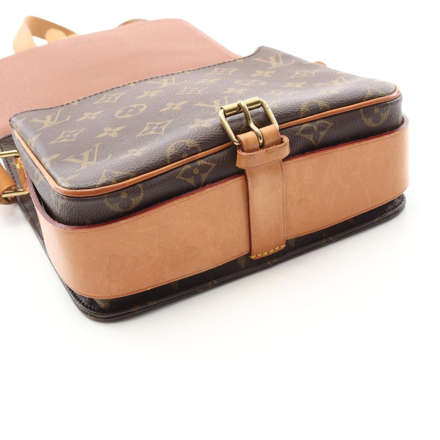Louis Vuitton Monogram Canvas Cartouchière MM Shoulder Bag