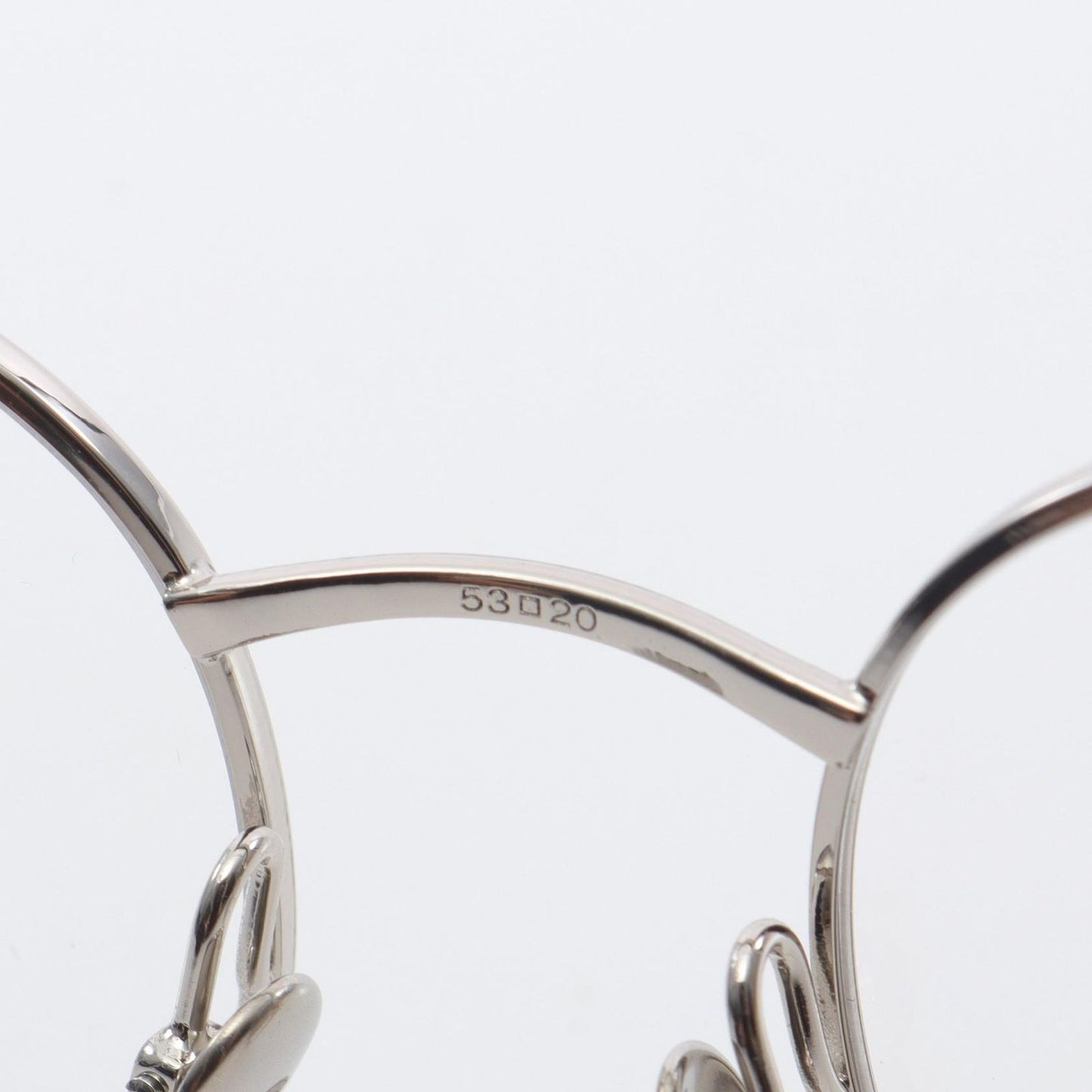 CHANEL Oval Shape Optical Glasses 2209 - Silver Elegance