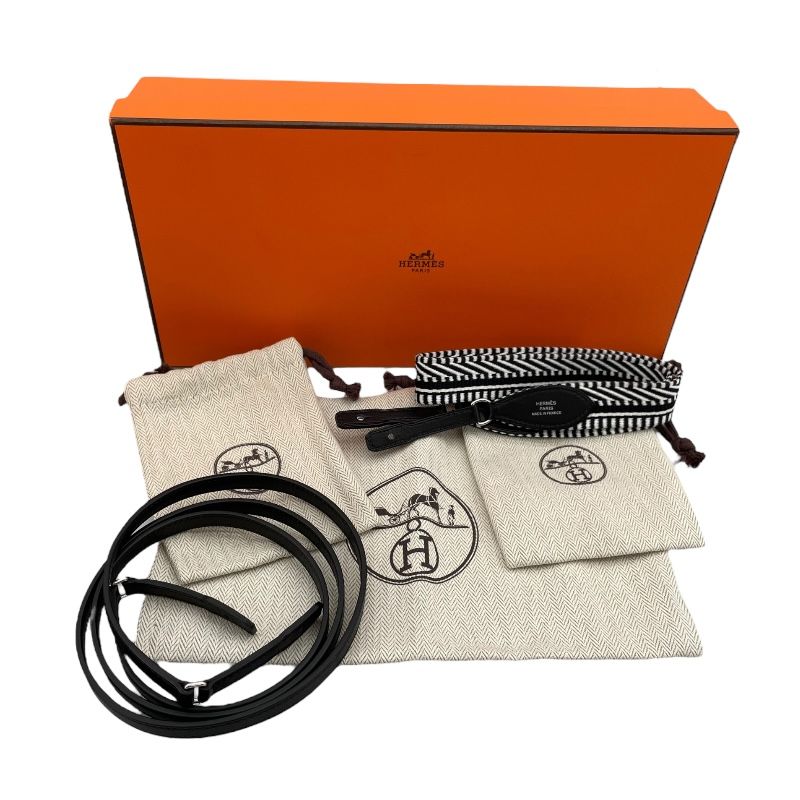 HERMES Constance To Go Black Epsom Leather Shoulder Bag