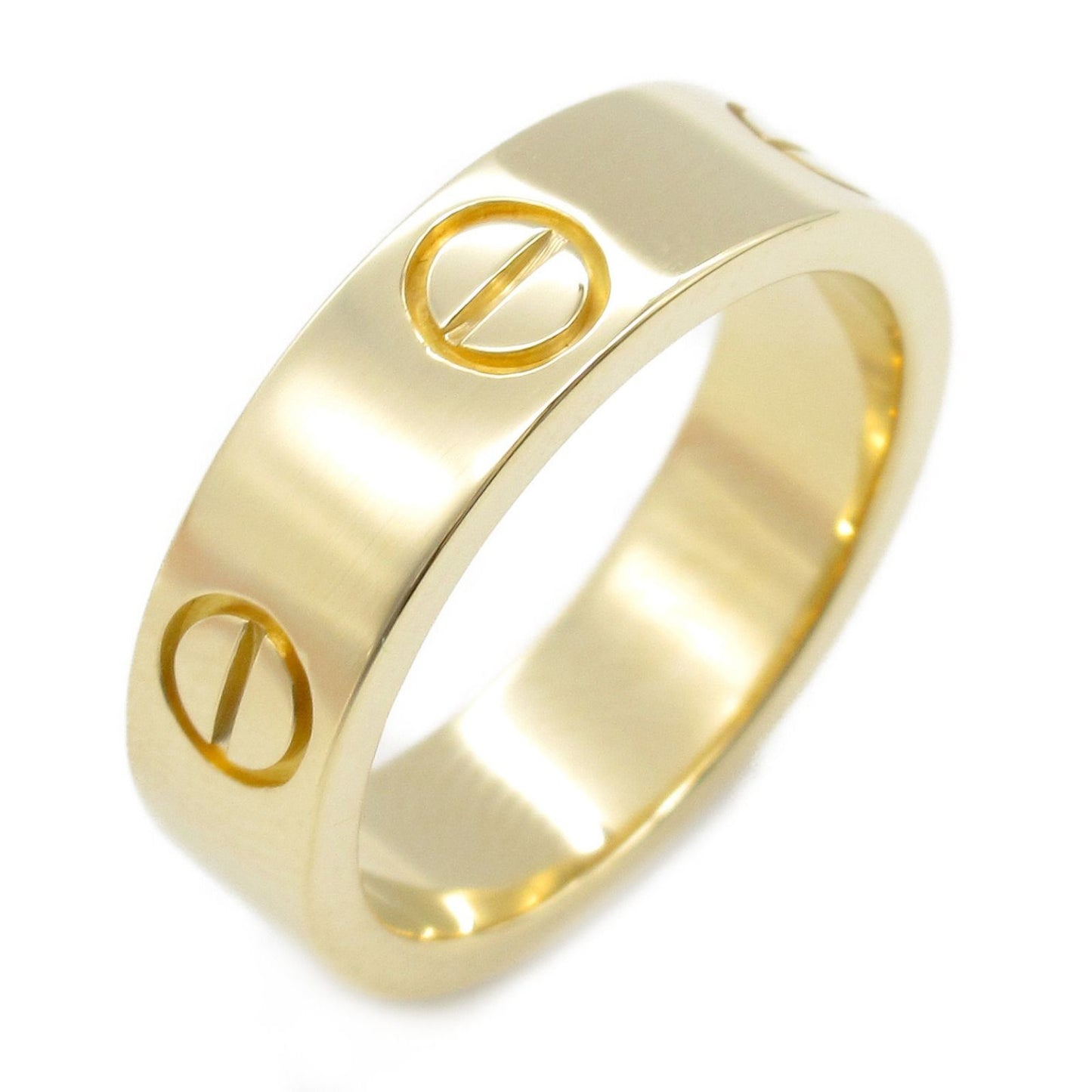 CARTIER Love Ring in K18 Yellow Gold - Timeless Elegance