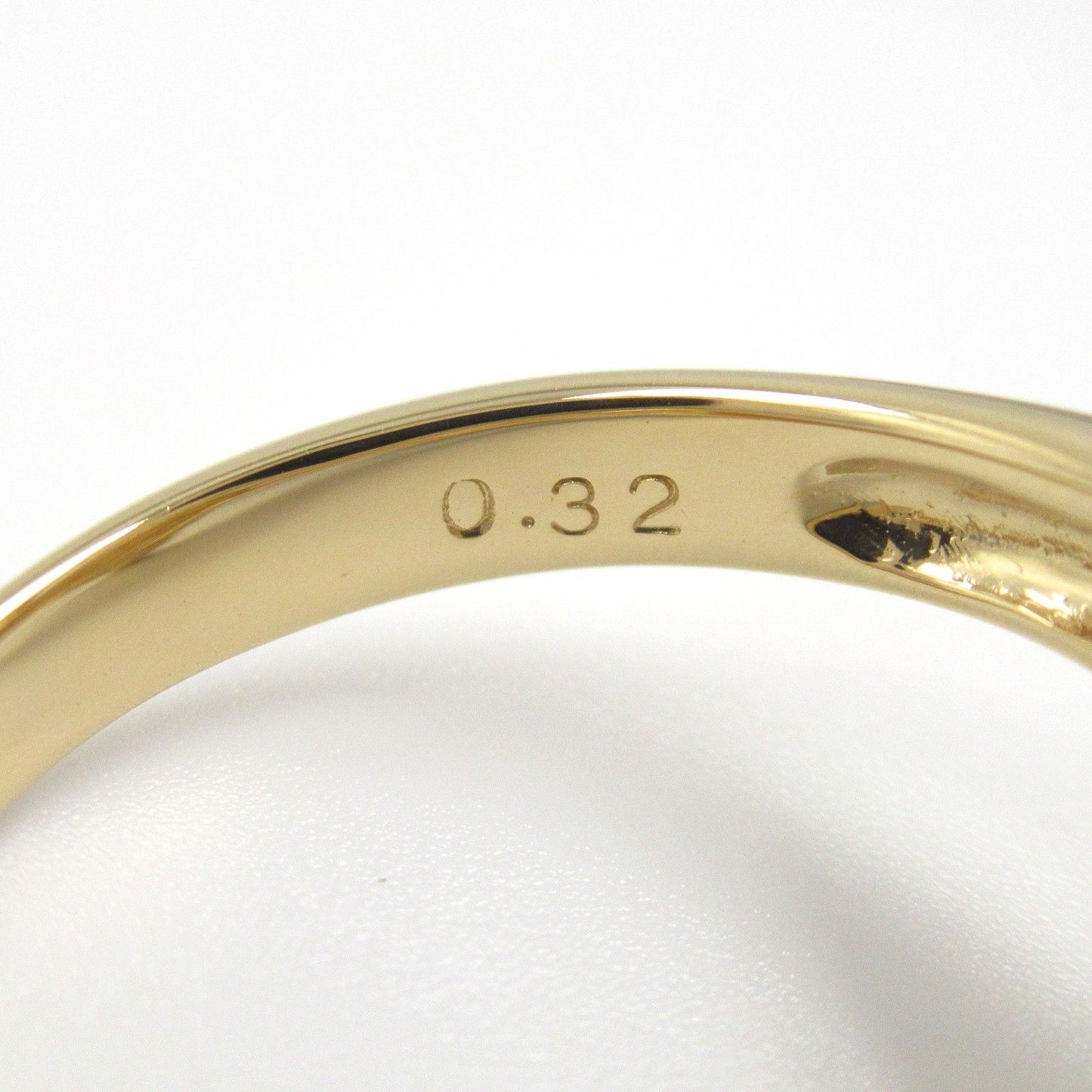 SEIKO Heart Diamond Ring in 18K Yellow Gold - Size 7.5