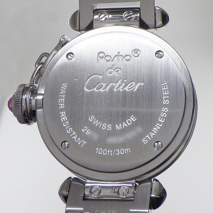 Cartier Miss Pasha W3140008 Quartz Watch with Pink Dial