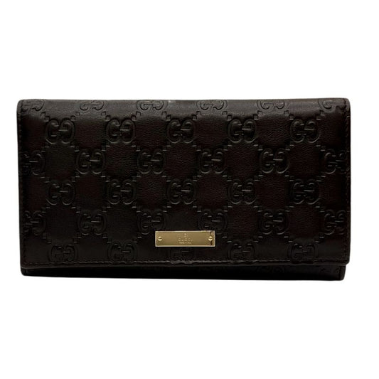 GUCCI GG Marmont Long Wallet in Brown Leather - Timeless Elegance