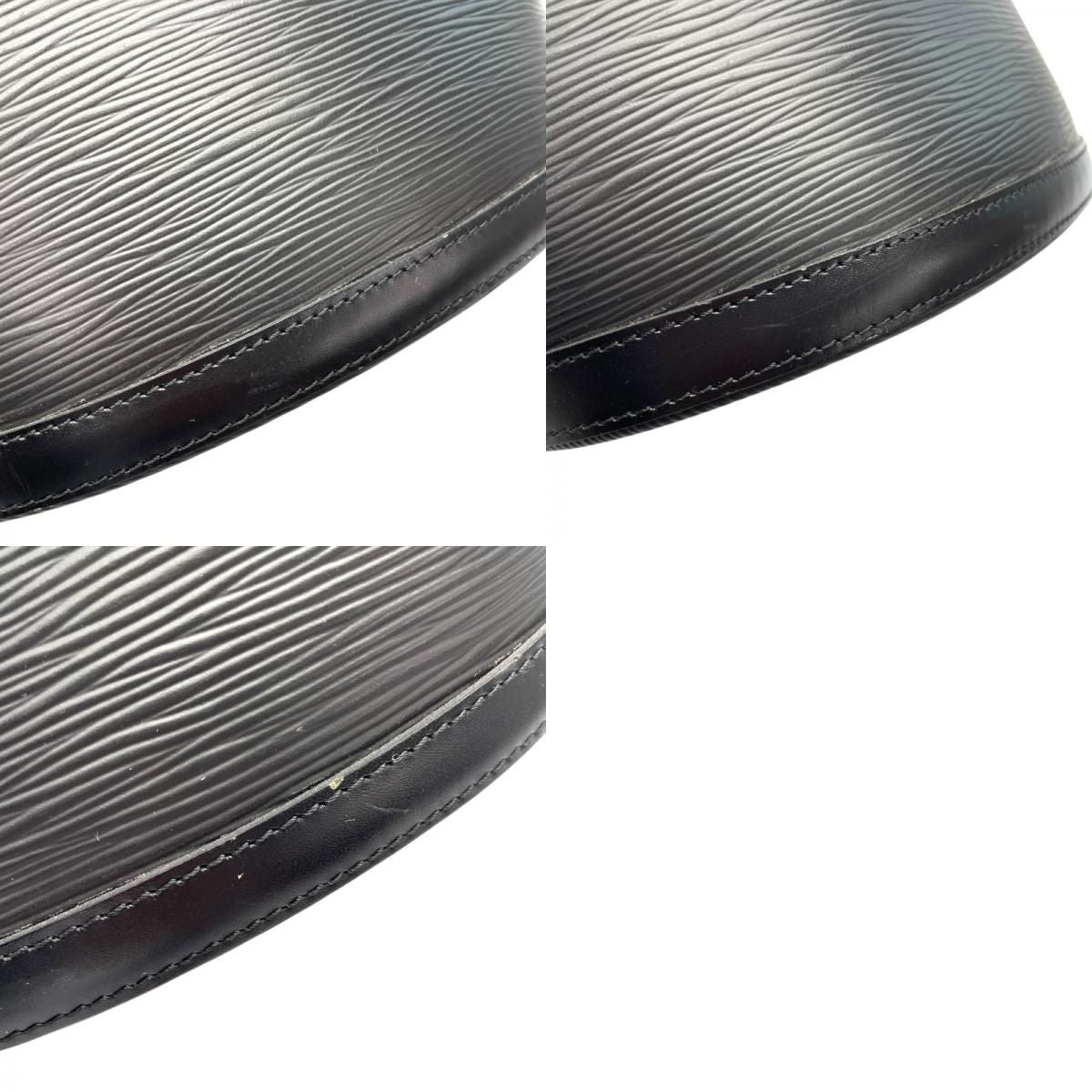 Louis Vuitton Cluny M52252 Black Epi Leather Shoulder Bag