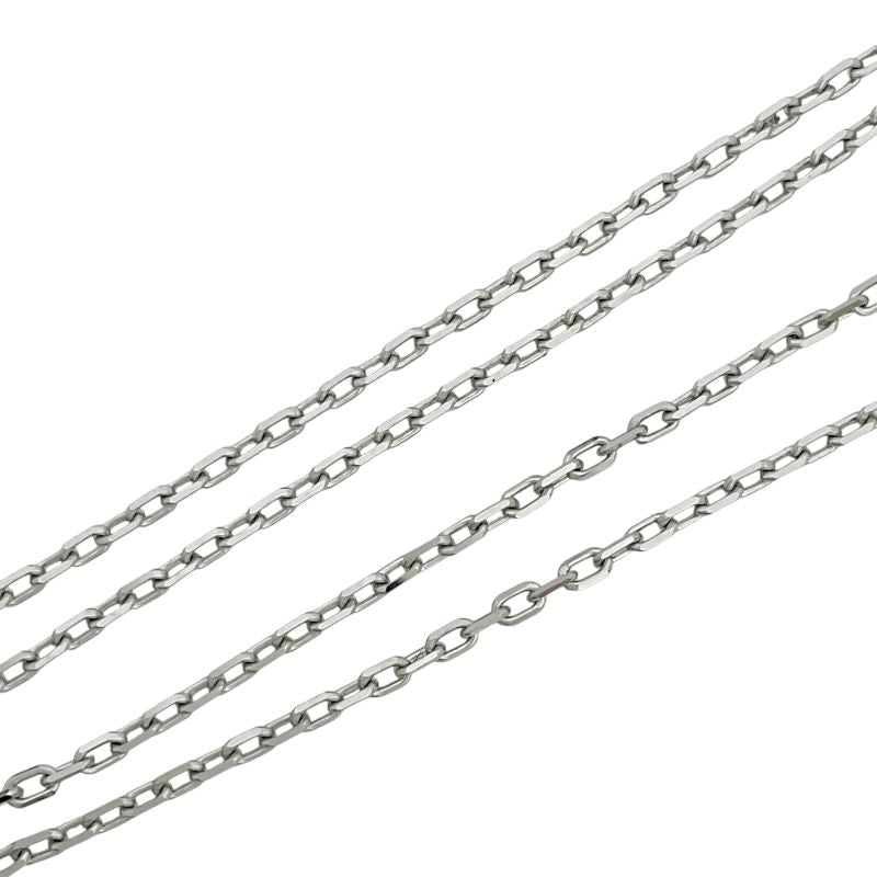 Cartier Amour Necklace in K18 White Gold with Diamonds