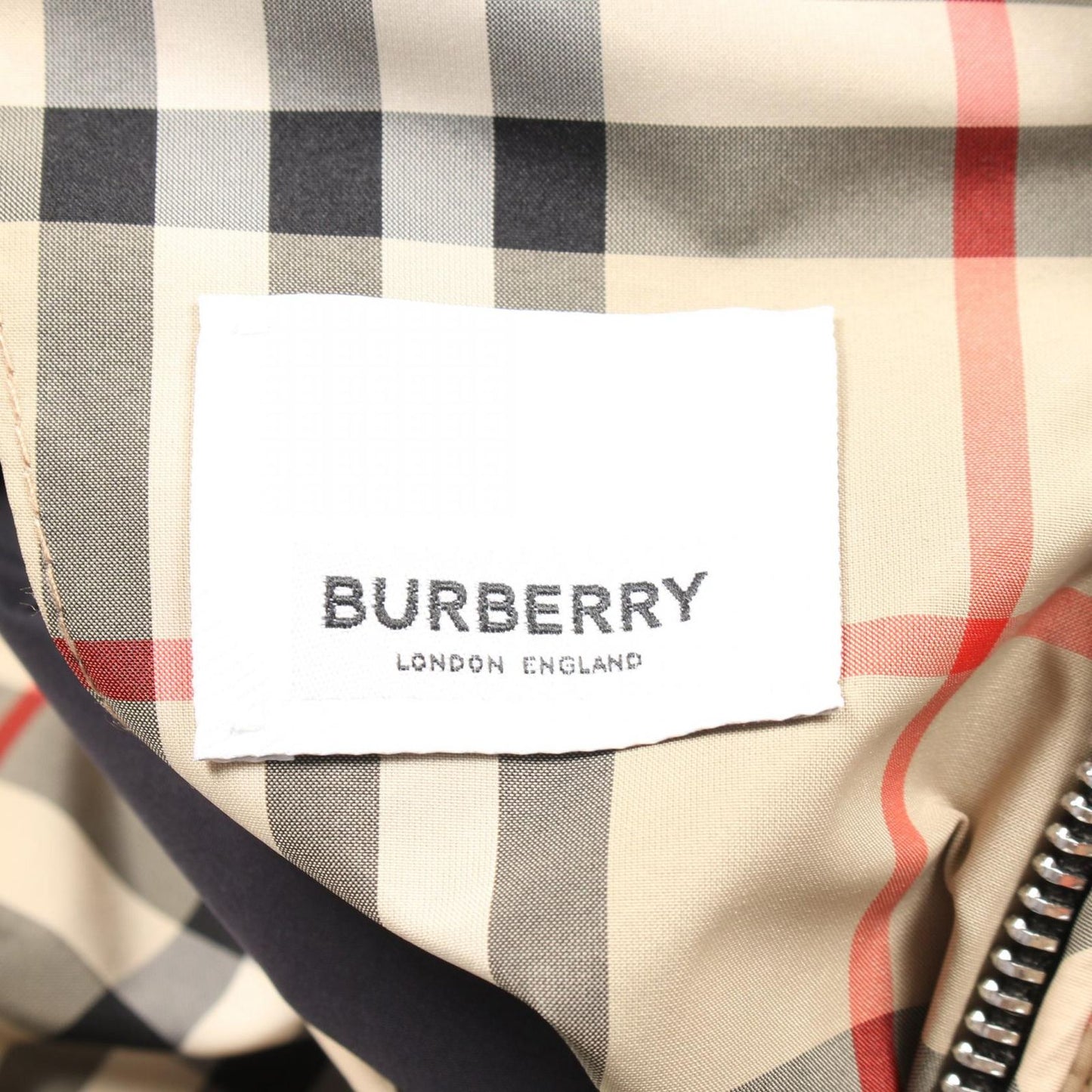 BURBERRY Nova Check Reversible Nylon Jacket - Timeless Elegance