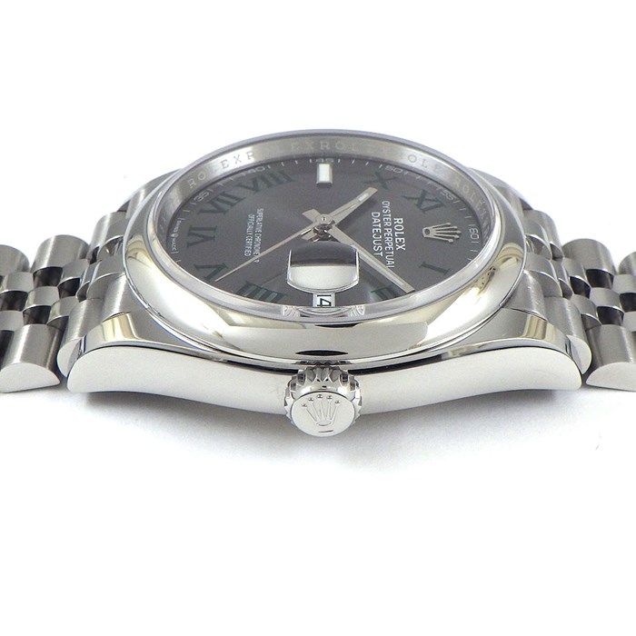 Rolex Datejust 36 126200 - Slate Gray Dial with Roman Numerals