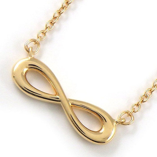 Tiffany & Co. Infinity Necklace in K18 Pink Gold - Exquisite Craftsmanship