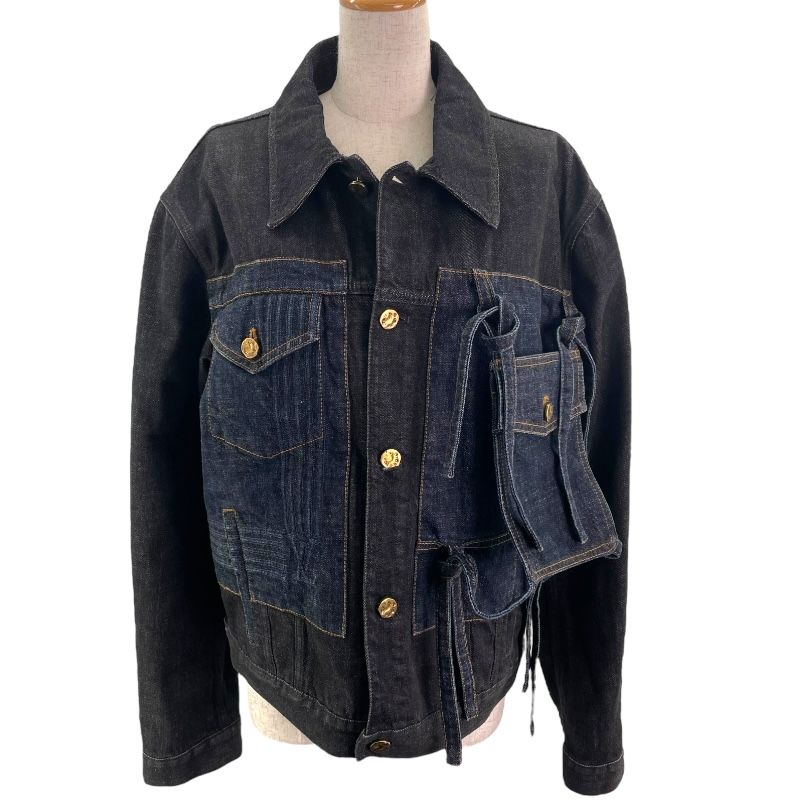 Louis Vuitton Black Karakorum Denim Jacket - Timeless Elegance