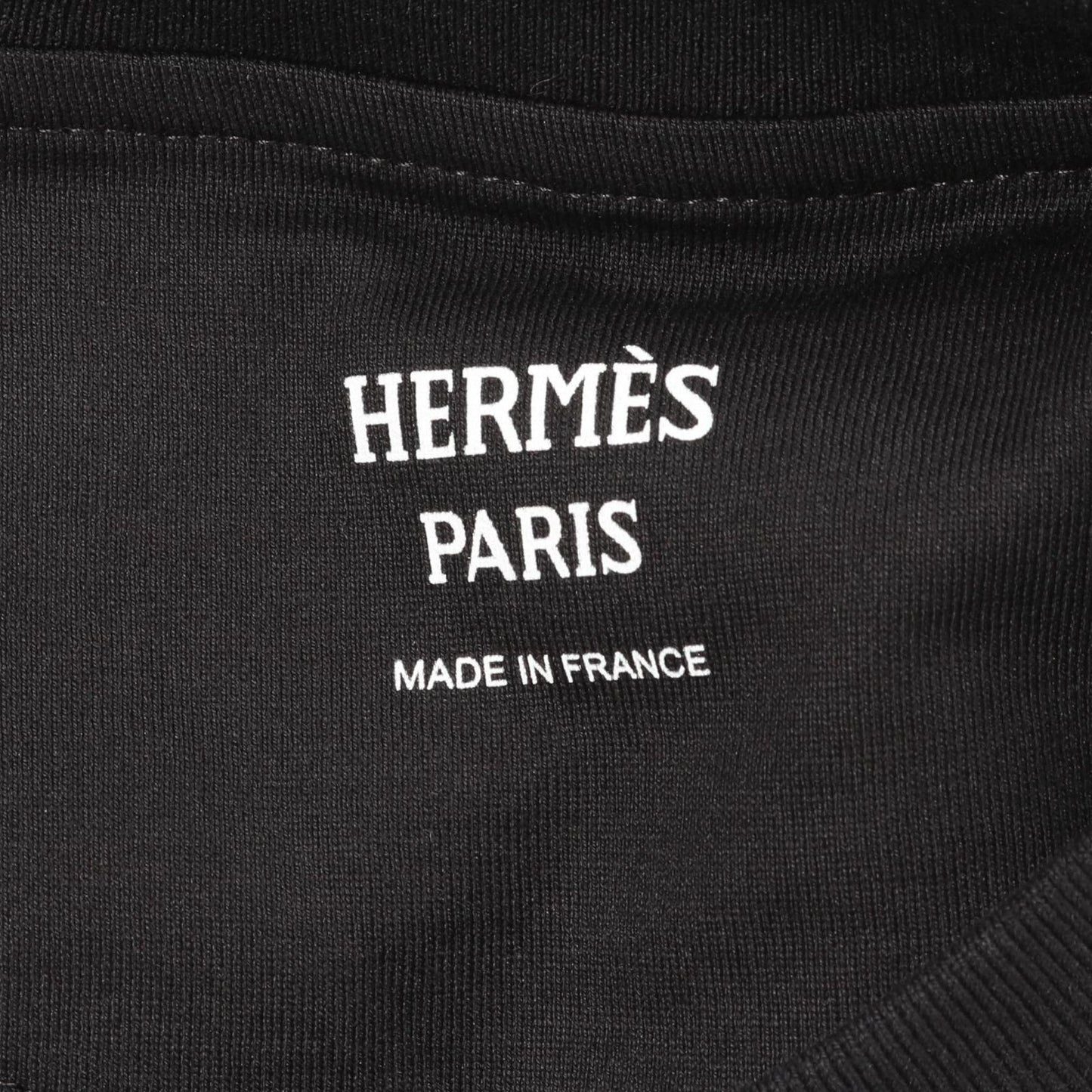 HERMES Cartouche Black Cotton Dress - Timeless Elegance