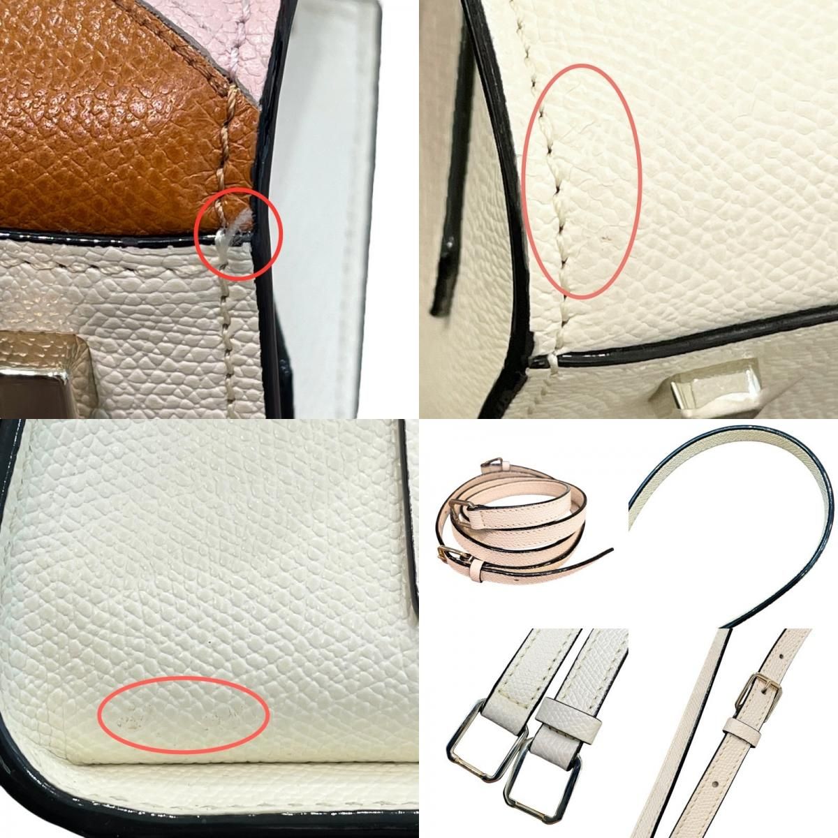 VALEXTRA Mini Iside Calf Leather Handbag - Timeless Elegance