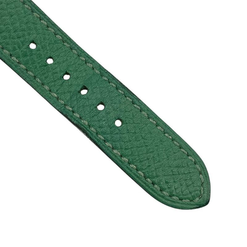 HERMES H-Watch HH1.210 - Exquisite Green Square Timepiece