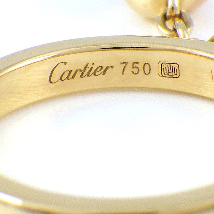 Cartier Baby Trinity Swing Drop Ring with Diamond - 3 Colors