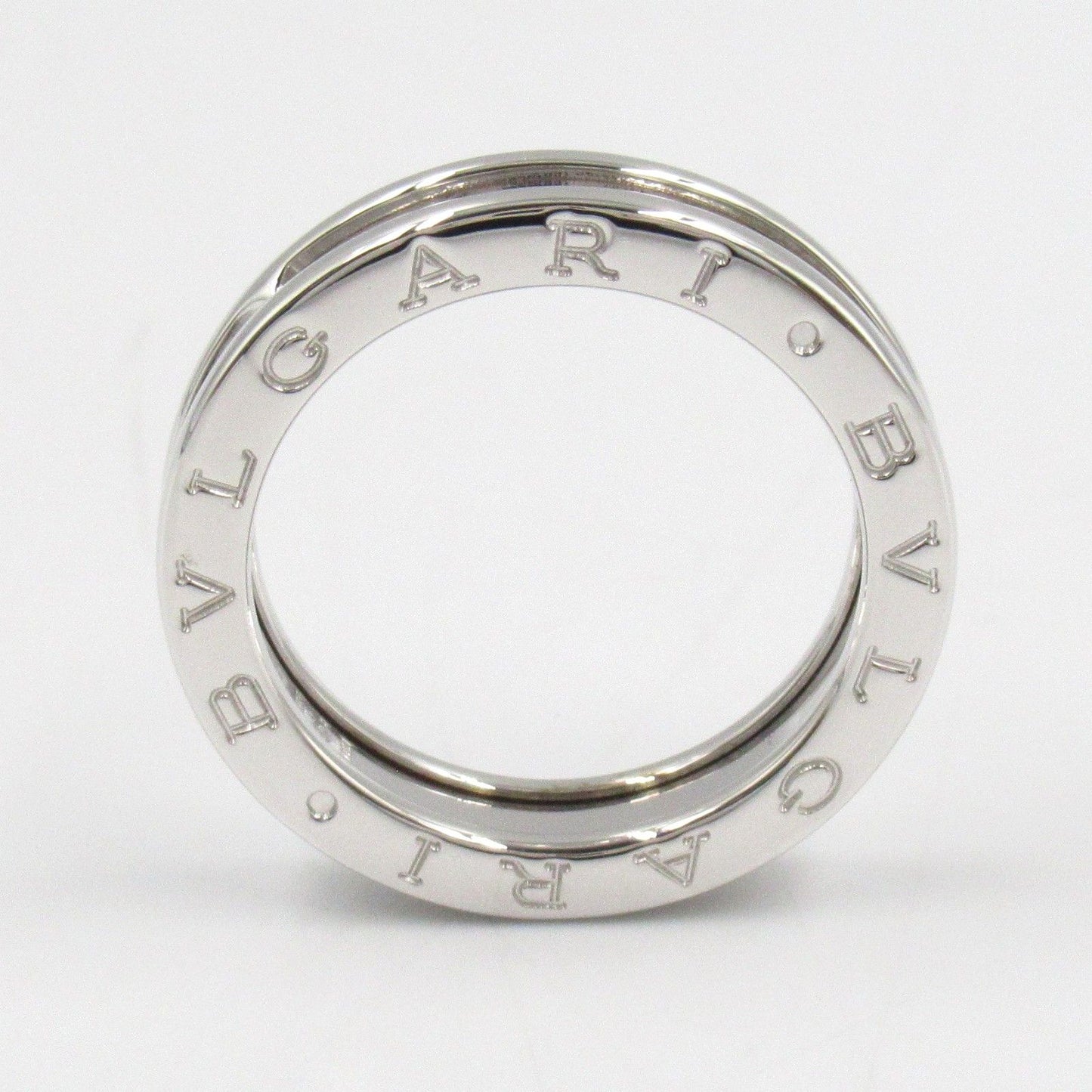 BVLGARI B-zero1 Ring in K18 White Gold - Timeless Elegance