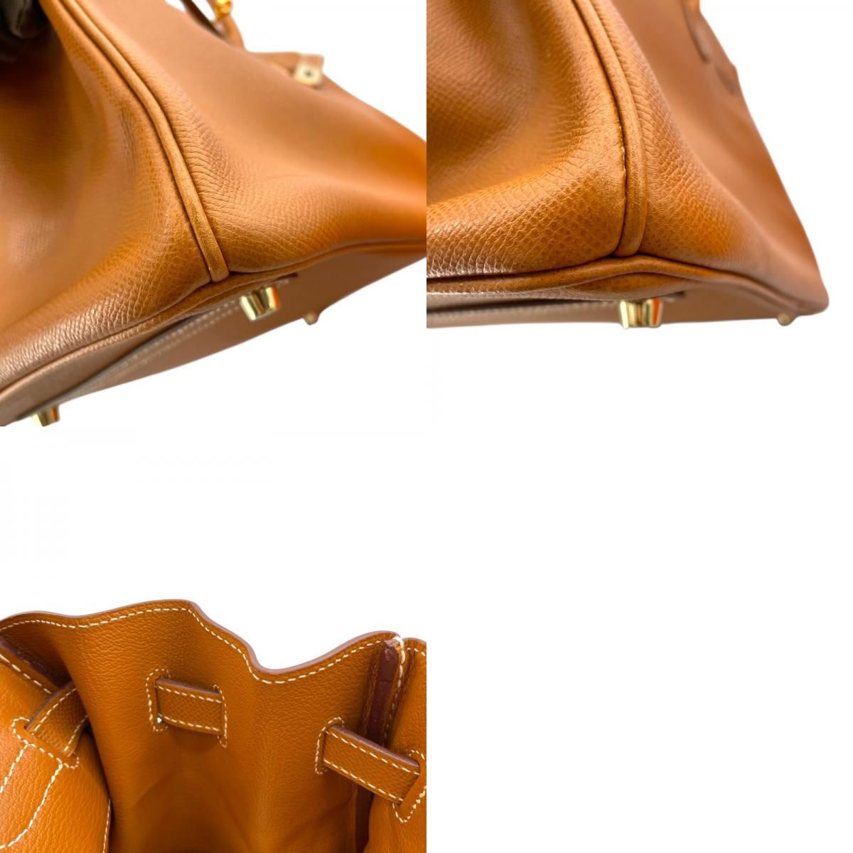 HERMES Birkin 35 Gold with Gold Hardware - Timeless Elegance