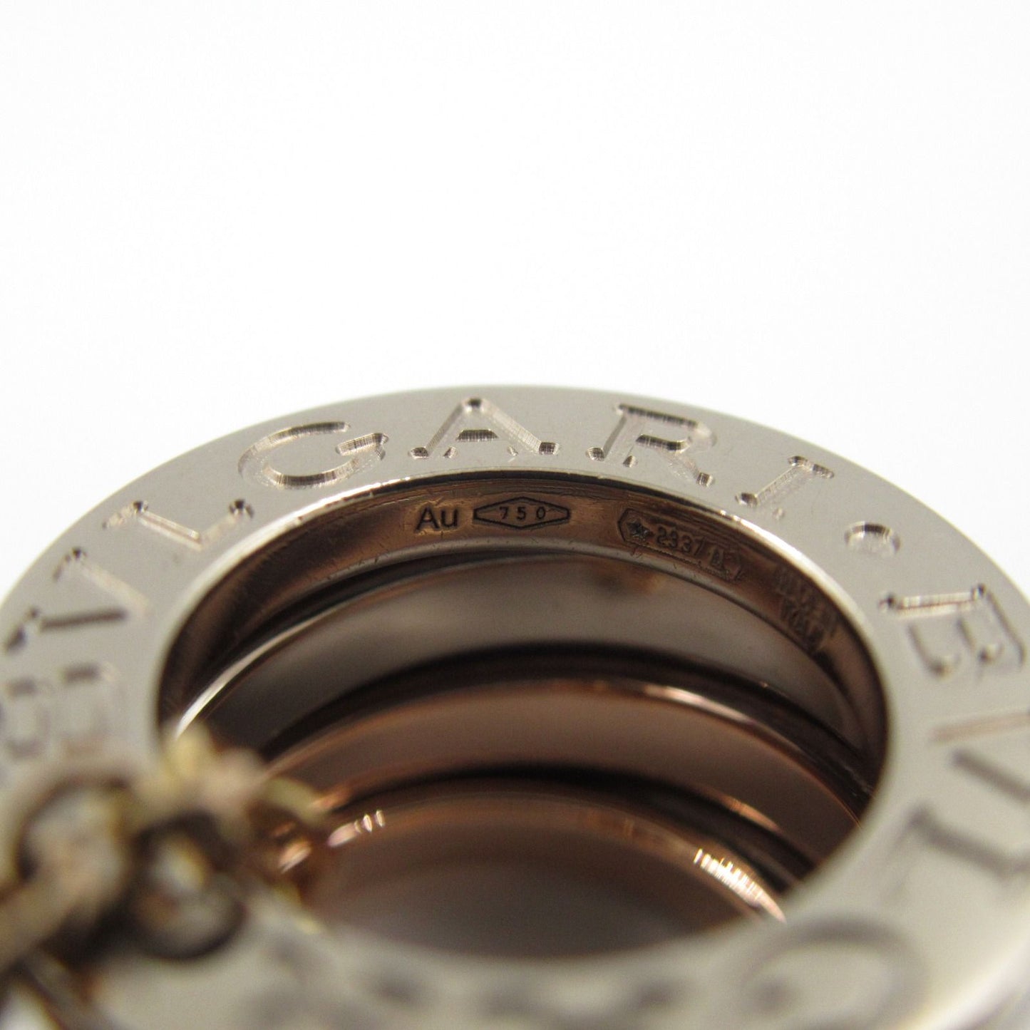 BVLGARI B-zero1 Perfect Mistake Necklace in K18 Pink & White Gold