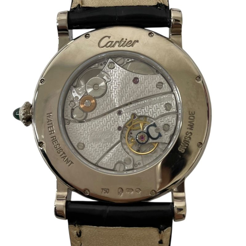 Cartier Rotonde de Cartier Day & Night K18WG Men's Watch