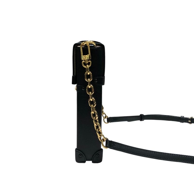 Louis Vuitton Pochette Trunk Vertical M63913 - Brown with Gold Hardware