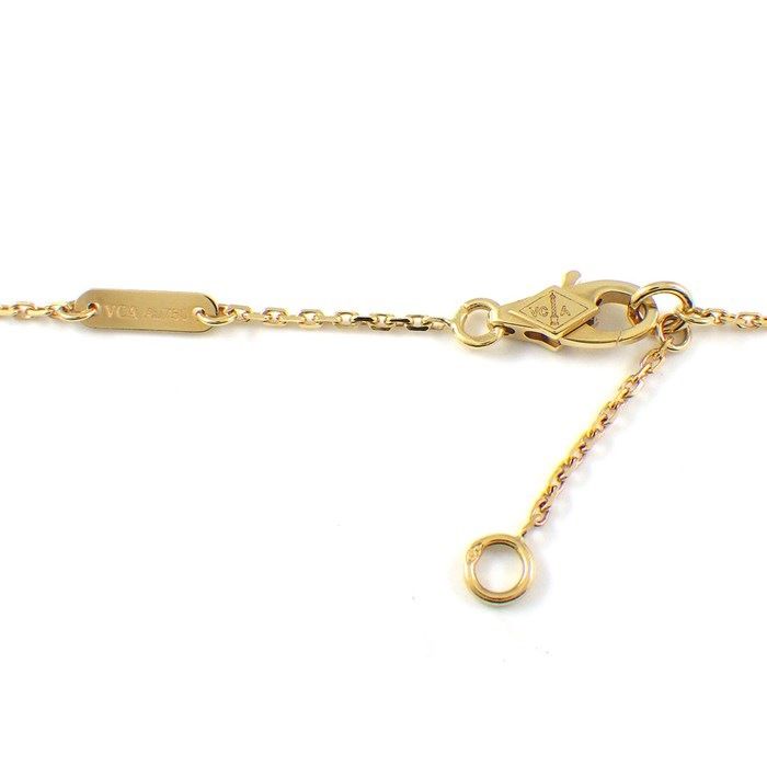 Van Cleef & Arpels Frivole Mini Necklace with Diamonds in K18YG